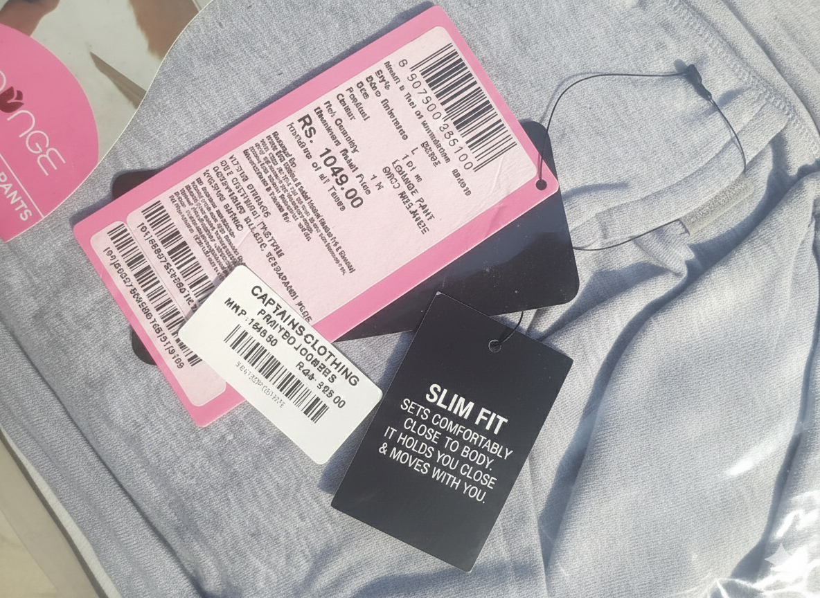 Van Heusen Woman Premium Lounge Pant - Export Surplus (Size: L) - Grey