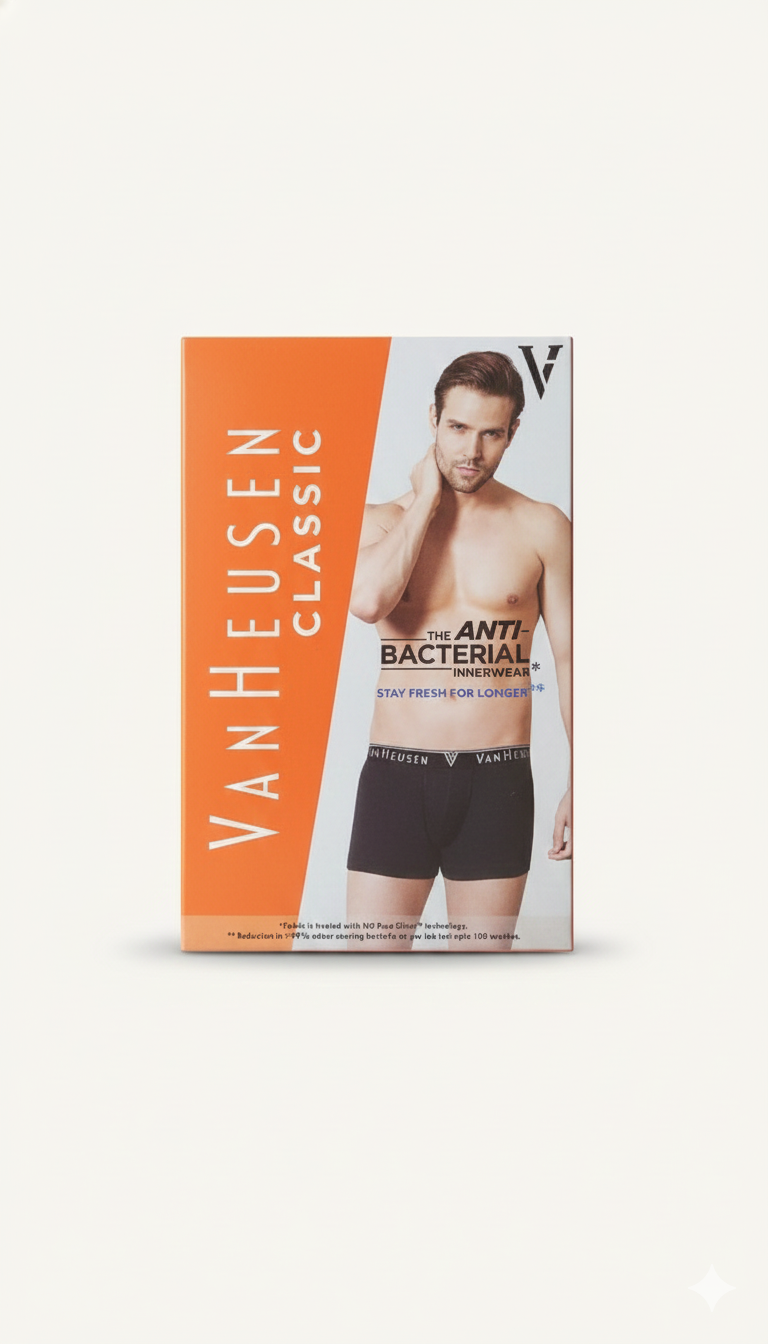 Exclusive Export Surplus: Van Heusen Men's Classic Cotton Trunk/Underwear 🩲 |