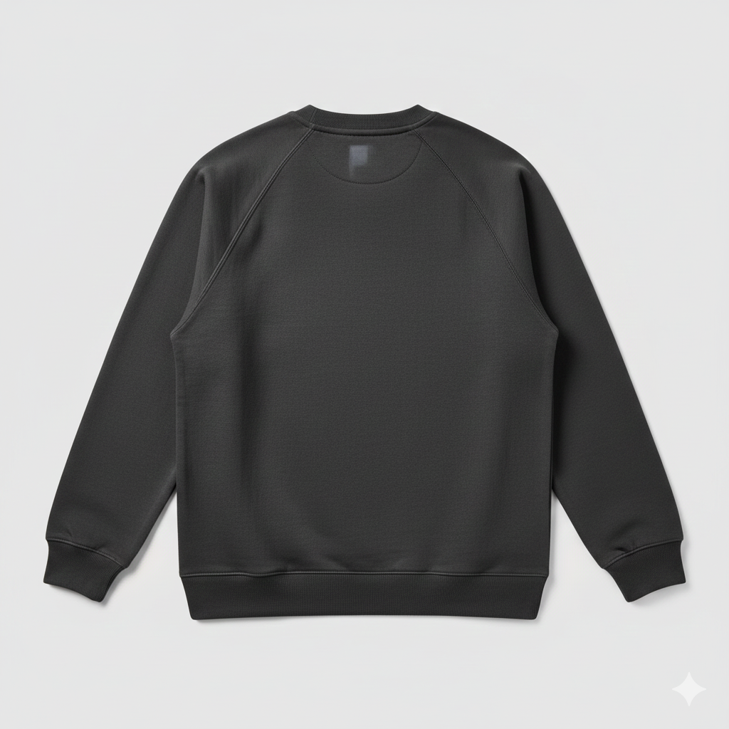 Real Man Premium Cotton Fleece Sweatshirt™  – Olive Green🌪️ | Ultra-Stretch & Minimalist No-String Design