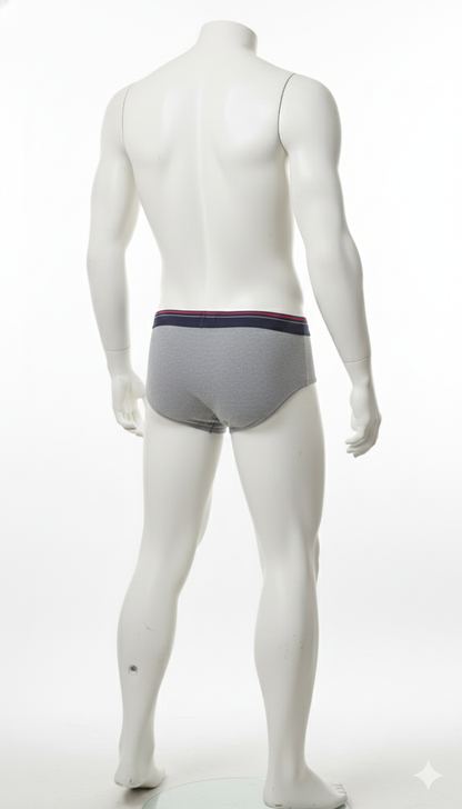 Exclusive Export Surplus Underwear: Van Heusen Men's Premium Cotton Brief 🩲 | Ultra-Soft| Royal Blue