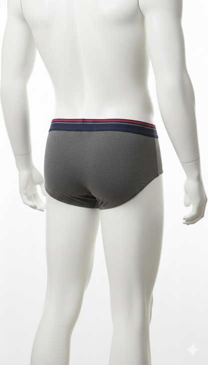 Exclusive Export Surplus Underwear: Van Heusen Men's Premium Cotton Brief 🩲 | Ultra-Soft| Royal Blue