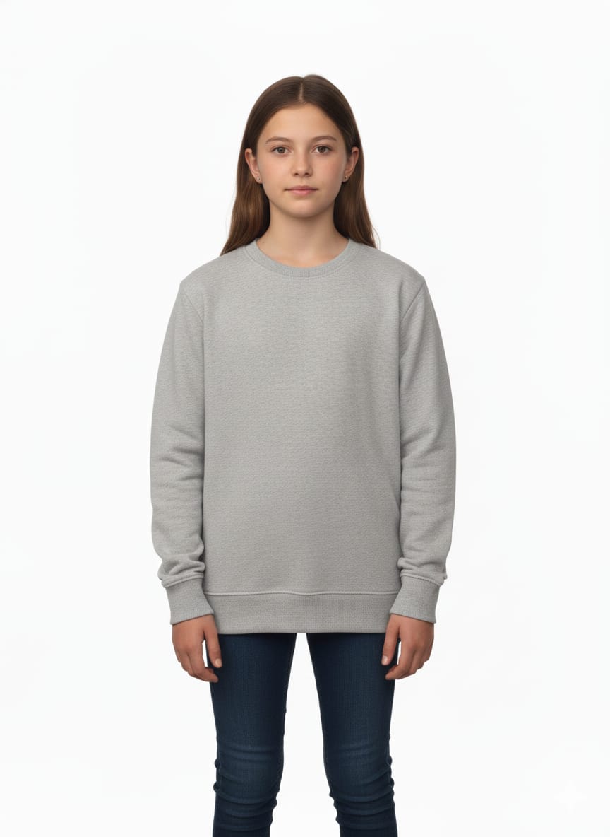 capstree Essentials Ultra-Soft Crewneck Sweatshirt - [Grey]
