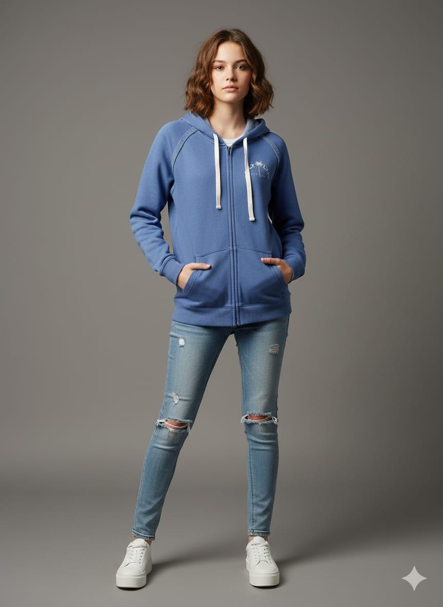 Salt Life Men’s Signature Palm Tree Hoodie – Classic Black (Premium Export Surplus)