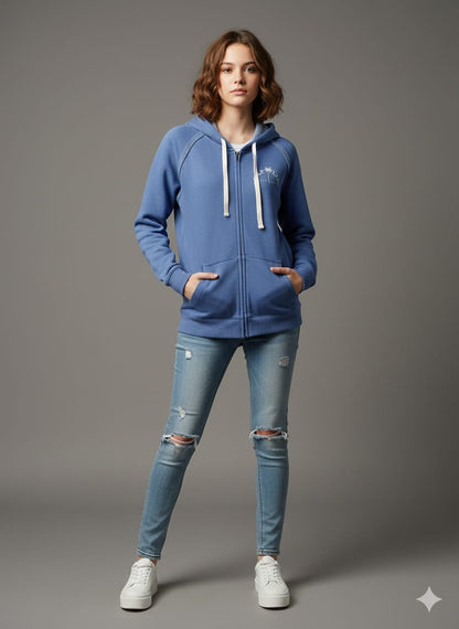 Salt Life Men’s Signature Palm Tree Hoodie – Classic Black (Premium Export Surplus)