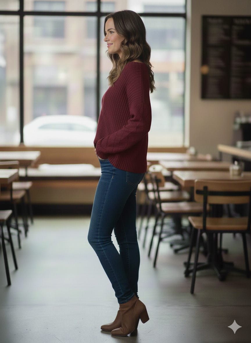 Effortless Style with Dockers Classic Maroon