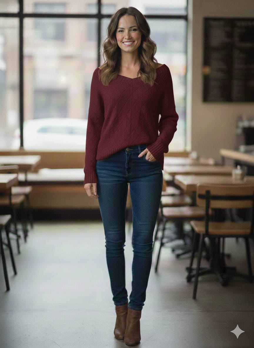 Effortless Style with Dockers Classic Maroon