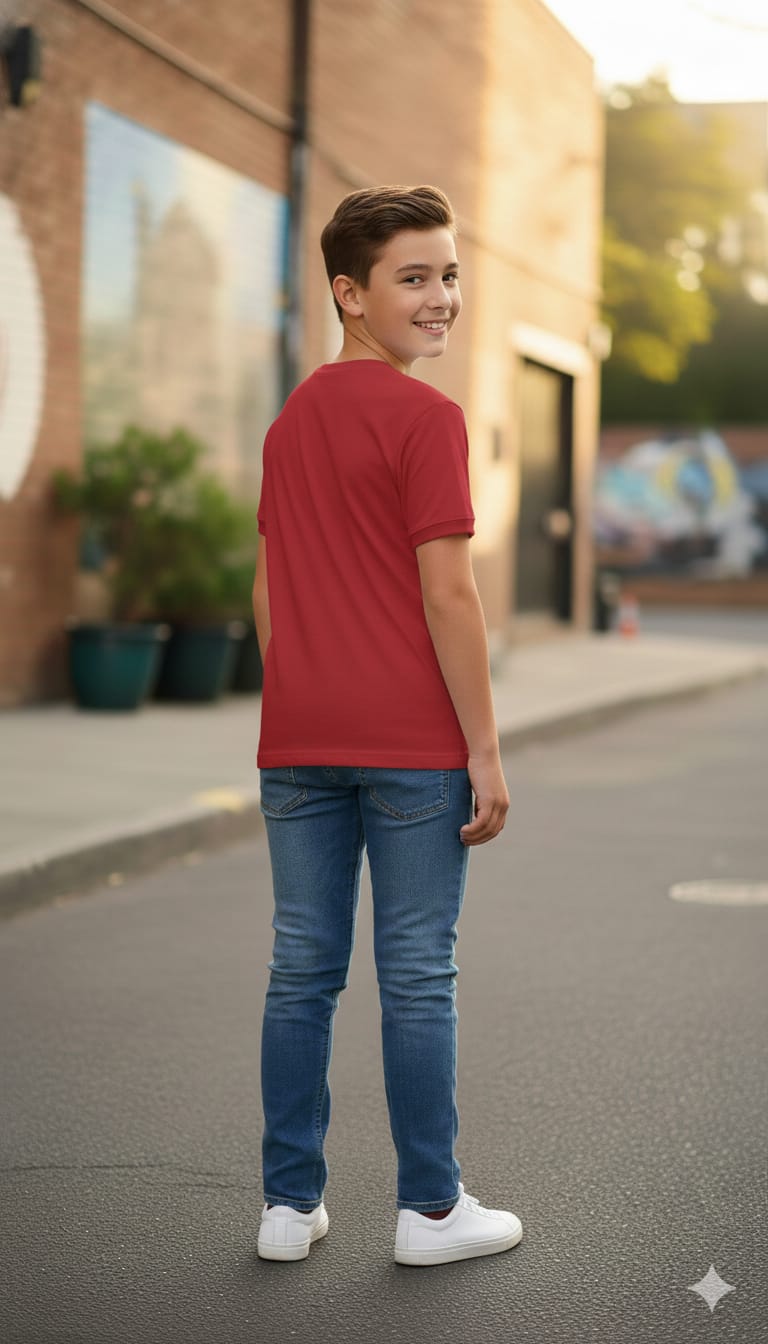 Bold in Red: The Eighty Eight Statement Tee