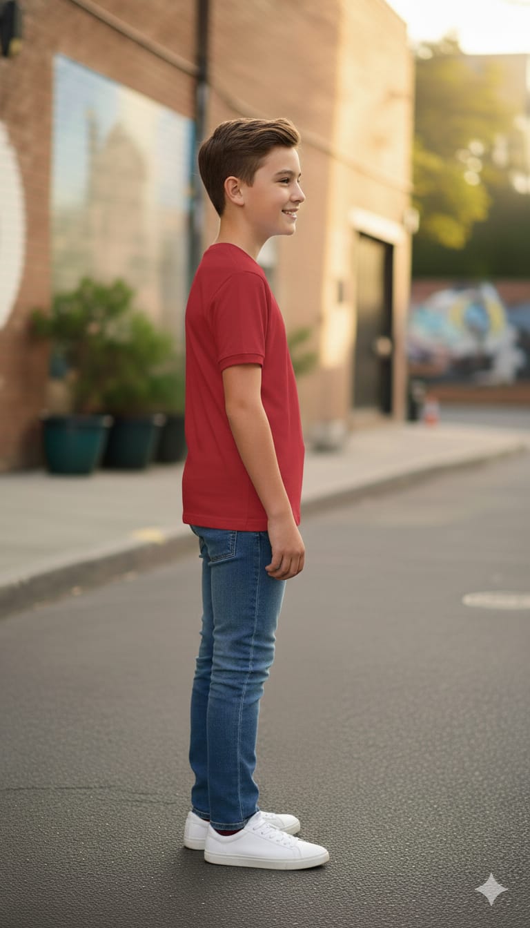 Bold in Red: The Eighty Eight Statement Tee