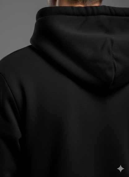 Urban wear (ESTD. 1986) Vintage Series Men’s Hoodie – Classic Midnight Black (Recycled Heritage)