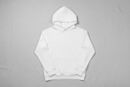 light gra back ground me whiye hoody bina dori wali