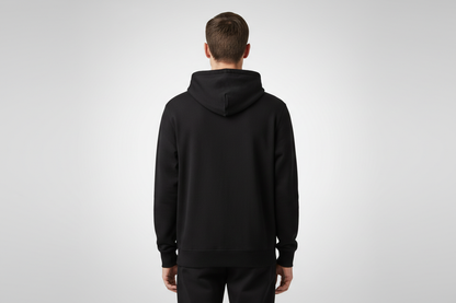 now weared this hoody at male model